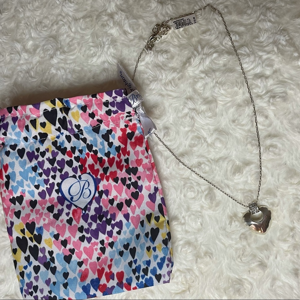NWT Brighton heart necklace